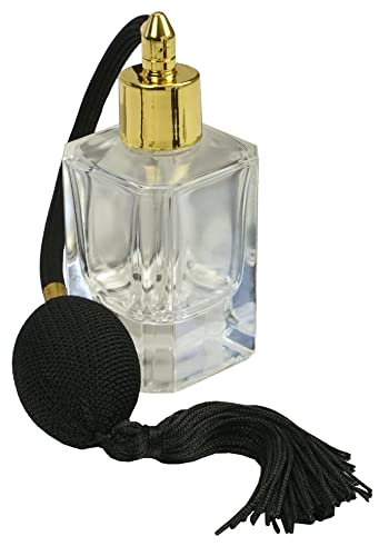 Fantasia 46184 cuadrado frasco de perfume con bombilla Bomba para 50 ml