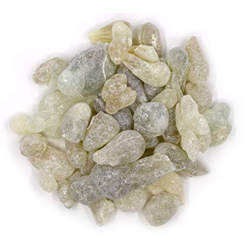 farbenwald Olíbano, Primer Grado 'Superior' Al Hojari, 50g, También Conocido como 'Frankincense Verde', Importado de Salalah, Oman, Boswelia Sacra Olibanum, Primera Calidad