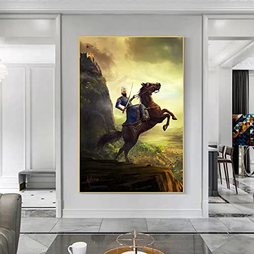 Fatih Sultan figura retrato lienzo arte pintura pared arte impresiones póster Retro cuadros para decoración para sala de estar 40x60cm x 1 Uds sin marco