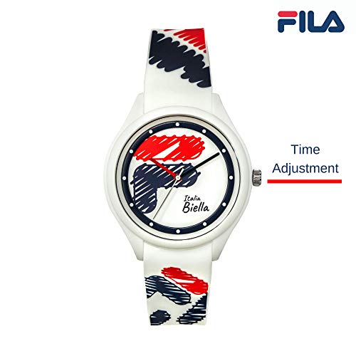 Fila Reloj Analógico para Hombre de Cuarzo con Correa en Silicona 38-321-301