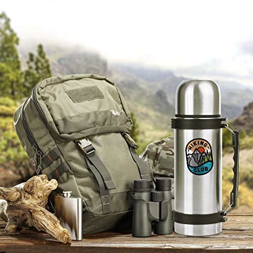 Finest Folia Pegatinas Nature Outdoor Adventure hiking montañismo camping para coche bicicleta resistente a la intemperie R181 (17 clubes de senderismo)