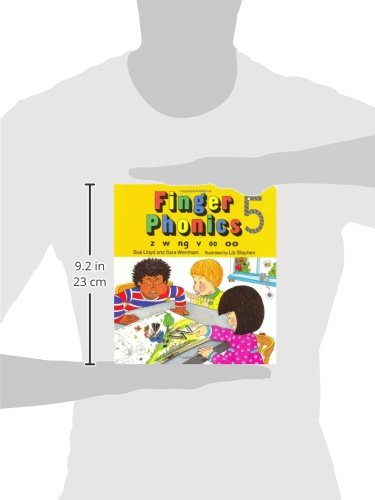 Finger phonics book. Per la Scuola elementare. Con espansione online (Vol. 5): in Precursive Letters (British English edition) (Jolly Phonics: Finger Phonics)