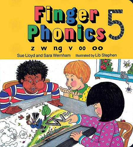 Finger phonics book. Per la Scuola elementare. Con espansione online (Vol. 5): in Precursive Letters (British English edition) (Jolly Phonics: Finger Phonics)