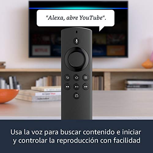 Fire TV Stick Lite, Reacondicionado Certificado | Con mando por voz Alexa Lite (sin controles del TV), modelo de 2020