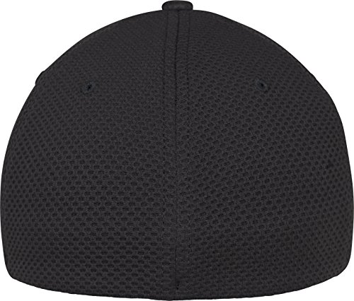 Flexfit 3D Hexagon Jersey Cap Capa, Negro, S/M Unisex Adulto