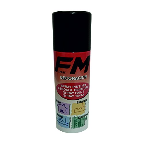 Fm 200123 - Bote 270Cc.Pintuta Spray Negro Mate