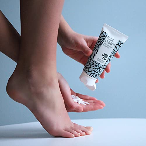 Foot Cream de Australian Bodycare, 100 ml | Removedor de durezas para hombres y mujeres | Hidratante para pies muy secos y agrietados, con 10% de urea | Con aceite de árbol del té australiano