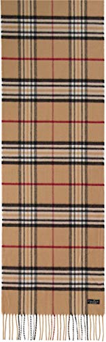 FRAAS Cashmink® Bufanda a cuadros para hombre y mujer - 35 x 200 cm - Pañuelo fabricado en Alemania - Chal XXL cálido - Fular a cuadros más suave que el cashmere - Perfecto para el invierno