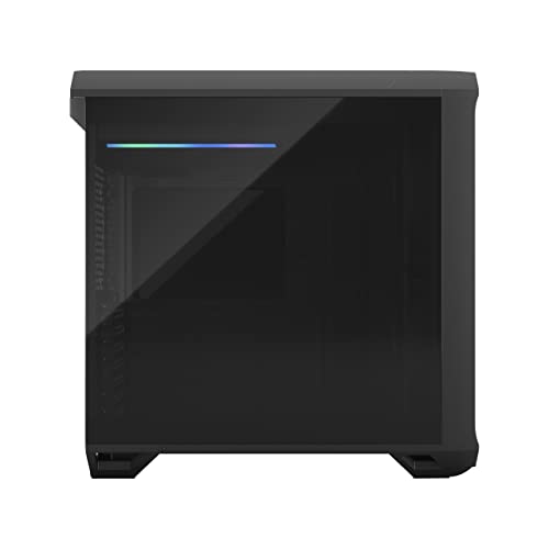 Fractal Design Torrent Compact Black Computer Case TG Tempered Glass Dark