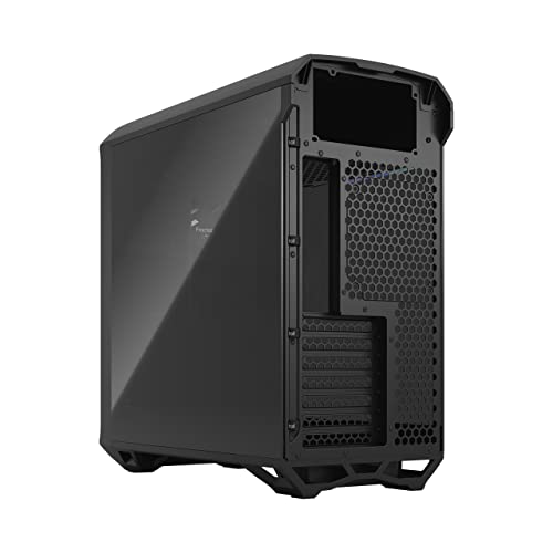 Fractal Design Torrent Compact Black Computer Case TG Tempered Glass Dark