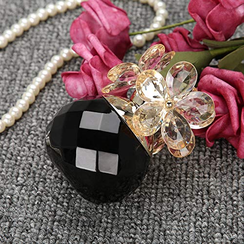 Fragancia para mujer - Perfume de madera de larga duración de 60 ml en Flower Pod Lady Gift(negro)