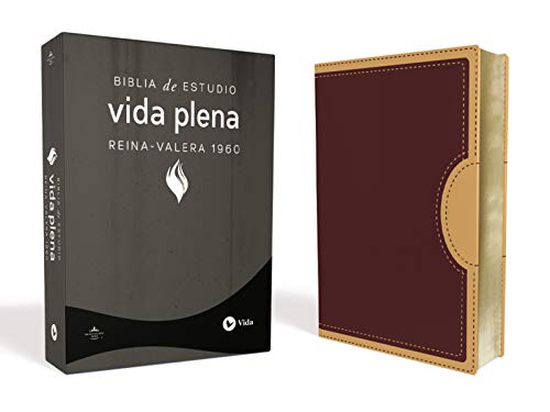 Full Life Study Bible-RV 1960: Rvr 1960, Rojo Oscuro/beige, Dos Tonos Italiana, Biblia De Estudio Vida Plena / Rvr 1960, Burgundy/camel, Italian Duo-tone, Full Life Study Bible