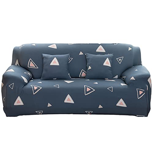 Fundas de sofá elásticas de Ajuste de 1 Pieza-Fundas de sofá Estampadas de poliéster Spandex-Funda/Protector de Muebles para sofá de 1,2,3,4 Asientos,T-2