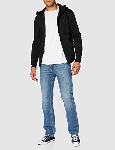 G-STAR RAW, hombres Sudadera Hooded Zip Premium Core, Negro (dk black C235-6484), S