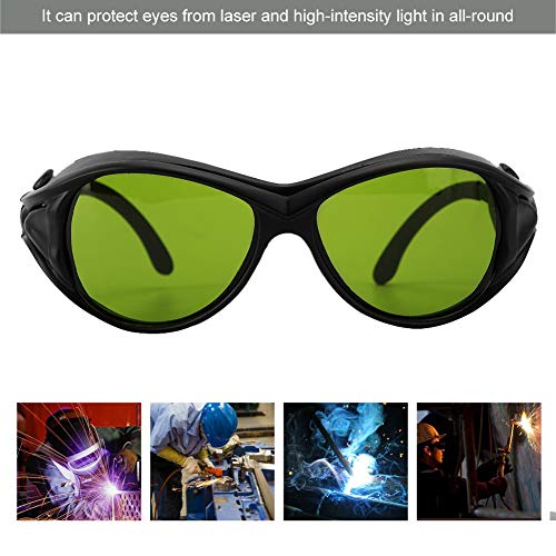 Gafas de Seguridad, Gafas Protectoras de Iluminación Gafas de Protección de Luz de Seguridad OD5 200nm-2000nm