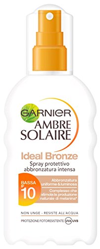 GARNIER Ambre s.fp10 spr.ideal bronze 200 ml. - Productos solares