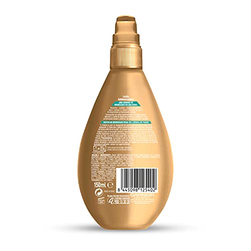 GARNIER DELIAL Natural Bronze Loción Autobronceadora para Cuerpo y Rostro con Vitamina E, Hidrata y Broncea sin Marcas - 150ml