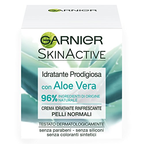 Garnier, Prodigy - Crema hidratante ligera y aterciopelada para piel normal, 50 ml