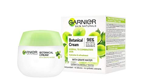 Garnier Skin Naturals Crema Botánica con Agua de Uva para Piel Normal a Combinación 50 ml