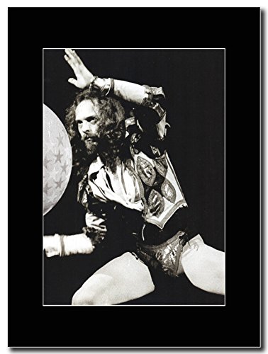 gasolinerainbows Jethro Tull - Codpiece Ian Anderson Promo de la revista del Reino Unido en un monte negro