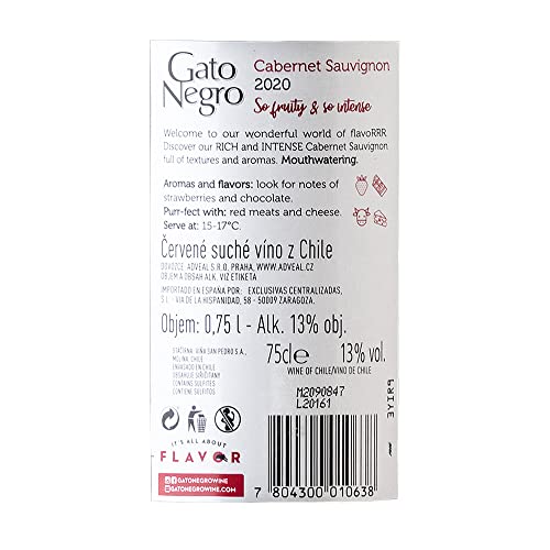 Gato Negro Cabernet Sauvignon Vino Tinto - Chile