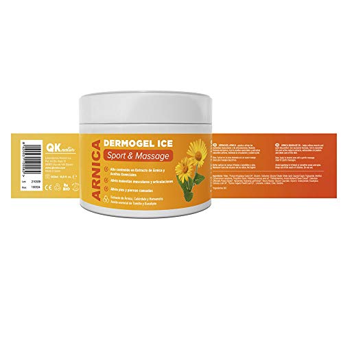 GEL CREMA ARNICA MONTANA - Ayuda a aliviar y calmar las molestias musculares y de articulaciones - Alto contenido en extracto de Árnica, de Caléndula, Hamamelis - Masaje (300 ml)