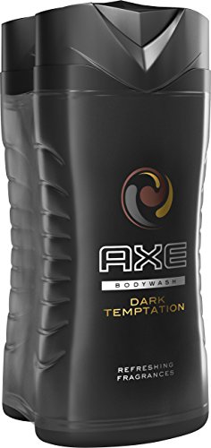 Gel de ducha Axe Dark Temptation, dos unidades (2 x 250 ml)