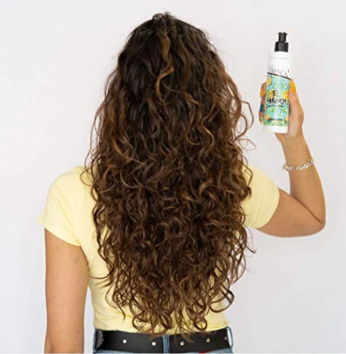 Gel de Rizos El Naranjo para el cuidado del cabello, mejora la hidratación, el brillo, el volumen y la elasticidad. Con extractos ecológicos, naturales y veganos. - 250 ml.