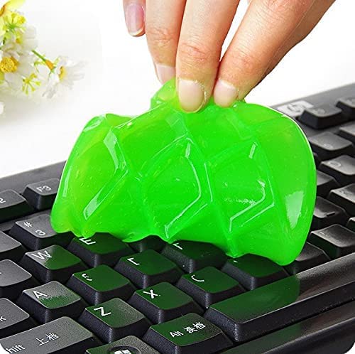 Gel limpiador de teclados GelTek Super Clean, limpiador universal de polvo, para PC, tableta, portátil, teclados, orificios de ventilación de coche, (3)