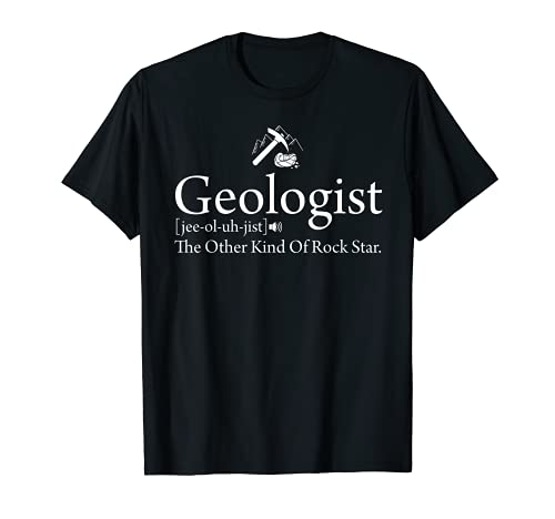 Geólogo Definición Tee Funny Rock Star Geology Camiseta