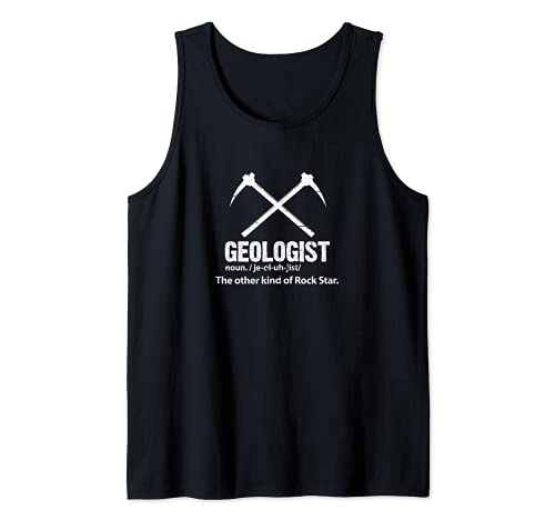 Geólogo El Otro Tipo De Rock Star Geología Definición Camiseta sin Mangas