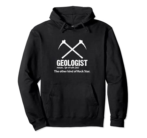 Geólogo El Otro Tipo De Rock Star Geología Definición Sudadera con Capucha