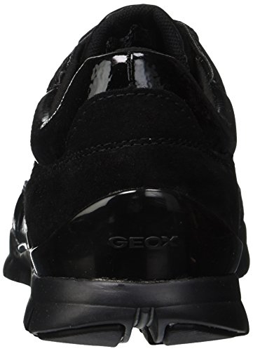 Geox D SUKIE B Zapatillas Mujer, Negro (Black C9999), 35 EU