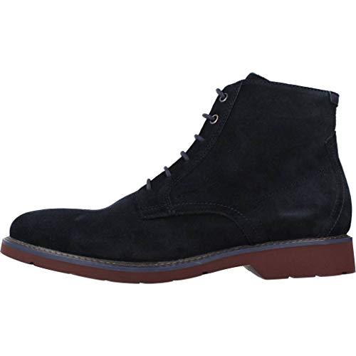 Geox U Garret B, Botas Clasicas Hombre, Azul (Navy/Bordeaux C4335), 42 EU