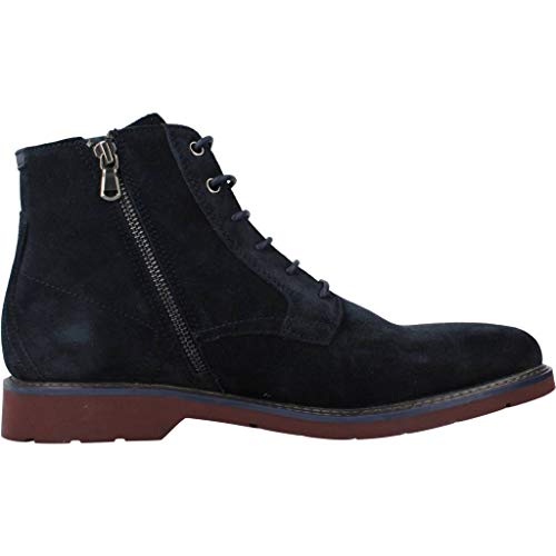 Geox U Garret B, Botas Clasicas Hombre, Azul (Navy/Bordeaux C4335), 42 EU