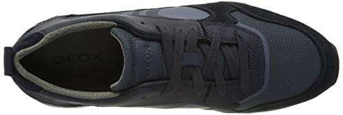 Geox U Volto D, Zapatillas Hombre, Azul (Navy/Lt Avio Cf44y), 42 EU