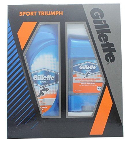Gillette Giftset Sport Triumph Gel de ducha y desodorante