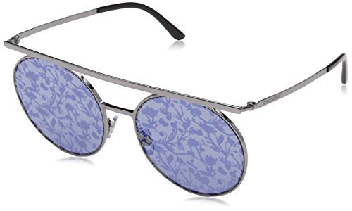 Giorgio Armani 0AR6069 Gafas de Sol, Gunmetal, 56 para Mujer