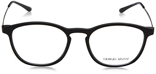 Giorgio Armani 0AR7141 Monturas de Gafas, Matte Black, 52 para Hombre