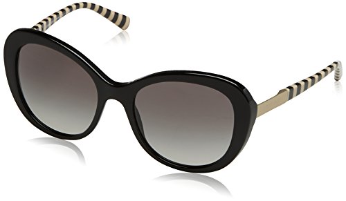 Giorgio Armani 0AR8064 542911 55 Gafas de Sol, Negro (Black/Gradient), Mujer