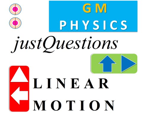 GM Physics Linear Motion Must Know Exam Concepts Problems & Quizzes (Ch 1 Questions) (English Edition)