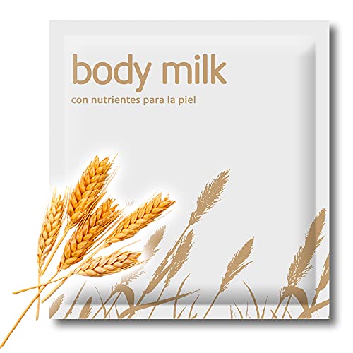 GPQ - Amenities Hotel | Body Milk Monodosis | 400 Und. x 8 Gr. | Con Nutrientes para la Piel, Paraben Free | Para Hotel, Casa Rural, Apartamento, Crucero, AirBnB, etc… | Fabricado y Envasado en España