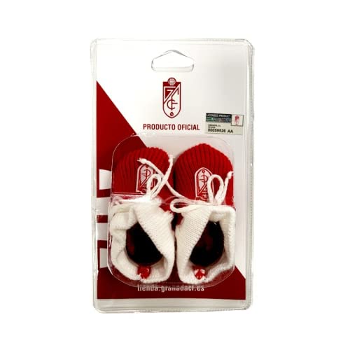 Granada CF 5420010130019 Calcetines Oficiales de Granada CD, Unisex niños, Rojo, Talla única