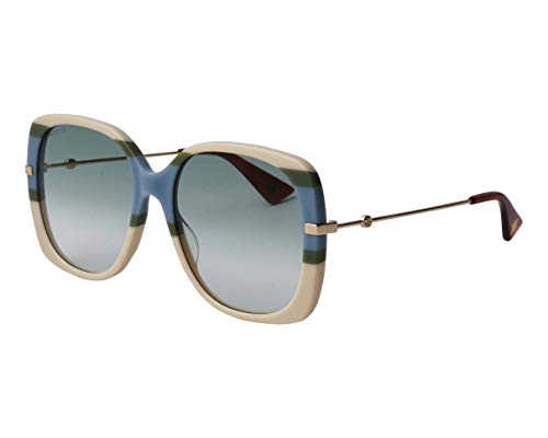 Gucci GG-0511-S 007 - Gafas de sol, color azul y verde degradado