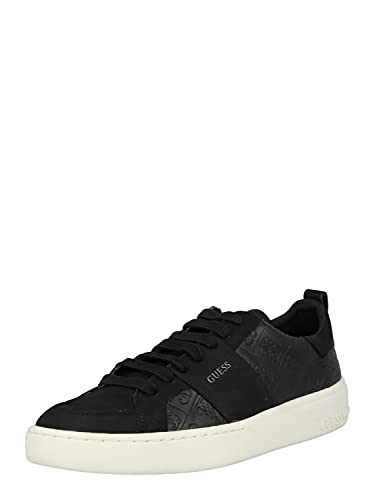 Guess Verona Logo, Zapatillas Deportivas Hombre, Negro, 40 EU