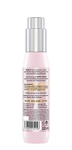 Guhl Sérum de 7 efectos de profundidad, con aceite de baobab, regenera y fortalece el cabello, para cabello dañado y dañado, 100 ml