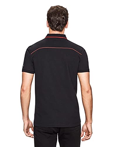 Hackett London Amr Race Team Polo, 999 Negro, XL para Hombre