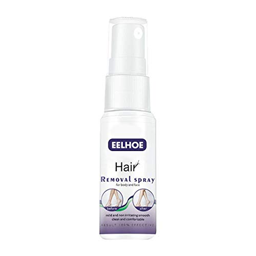 Hair Remover, Spray de Depilación, Hair Removal Spray, Hair Inhibitor, Espuma para Depilación Hair Erase, spray de depilación sin dolor, fórmula suave, Depilatoria Facial, Bikini, Antebrazo