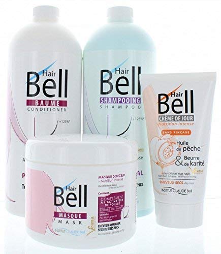 Hairbell Champú+Acondicionador+Máscara+Haircream pro como Hair Jazz / Pelo Plus