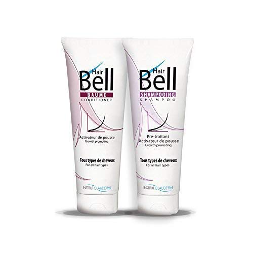 HAIRBELL Tubo - Bálsamo para cabello y champú acelerador de tiro y anticaída del cabello